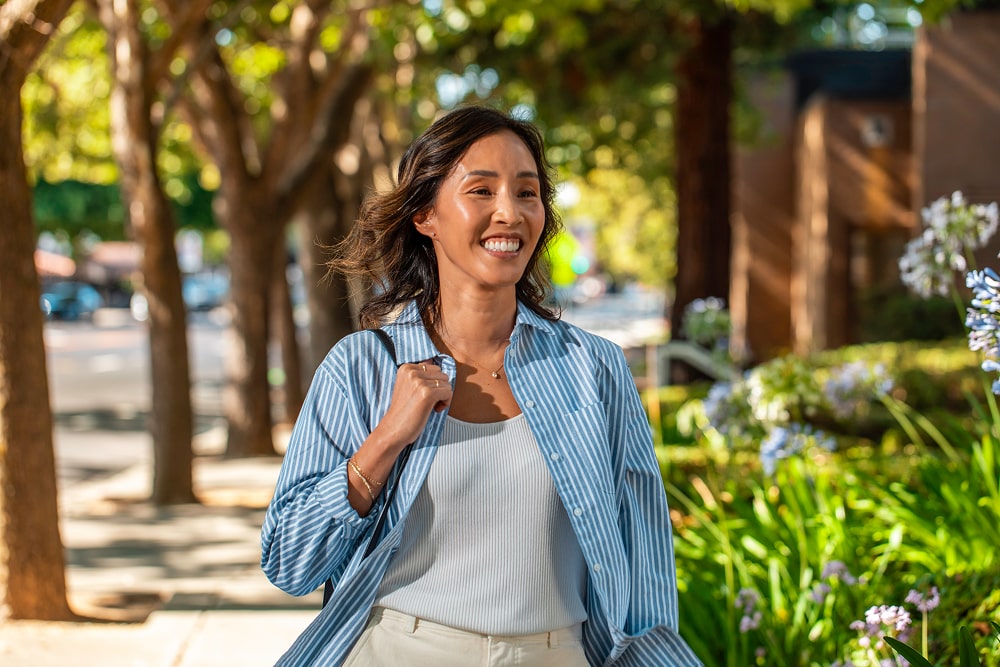 Image of a model for 'In Your 30s' slide